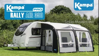 Kampa  Rally AIR Pro Awning Setup Guide