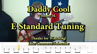 Daddy Cool - Boney M. (Bass Cover with Tabs)