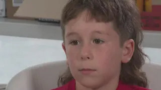 The Oklahoma 9-year-old who "channeled his inner superhero" during tornado inspiring others