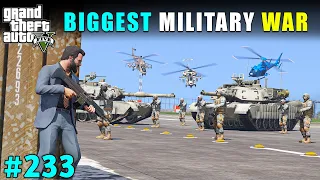 WE CAUGHT IN A MILITARY TRAP | GTA V GAMEPLAY #233 | GTA 5