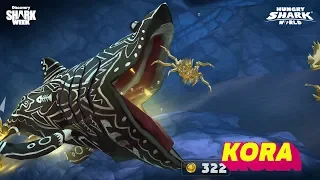 KORA NEW SKIN ! BASKING SHARK - Hungry Shark World