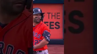 Jose Altuve Gets A Warm Welcome In The Bronx! Gets Hit By The First Pitch!