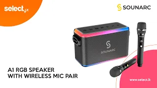 Sounarc A1 Mic RGB Speaker