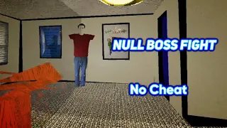 Null Boss Fight [ Baldi's Basics Classic Remastered ] No Cheat