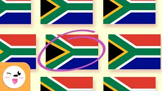 AFRICA - Spot the Different Flag - Flags of Africa - Visual Attention Skills for Kids