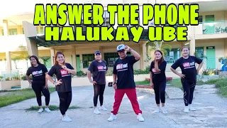 ANSWER THE PHONE X HALUKAY UBE MASHUP | TikTok Remix | DJ ROWEL | Batang Ninetees | Zumba Fitness