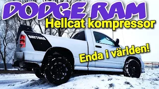 VÄRLDENS ENDA! Dodge Ram Med Hellcat Kompressor