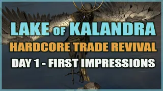 PATH of EXILE Kalandra: Hardcore Trade Revival - Day 1 - First Impressions & RF Inquisitor Progress