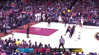 Kevin Durant Dagger 3 pointer vs Cavaliers - Game 3 NBA Finals 2018
