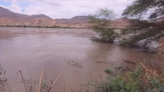 Orange river flood quick update 11 February 2021, flood level back up and expecting more by tomorrow