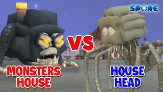 Monster House vs House Head | Horror Face Off [S4E2] | SPORE