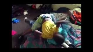 Litte kids fight 6 year old vs 7 year old