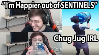 Zombs EXPLAINED that he looks a lot HAPPIER out of SENTINELS & Chug Jug IRL