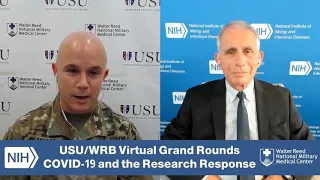 Virtual Grand Rounds: The #COVID19 Pandemic with Dr. Anthony Fauci & USU/WRB Dept. of Medicine