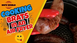 Cooking Johnsonville Brats in an Air Fryer | ASMR Included