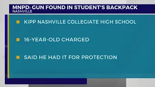 MNPD: Gun found in student's backpack