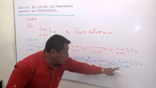 PROPIEDADES DE LOS LÍMITES DE FUNCIONES DE UNA SOLA VARIABLE  CON EJEMPLOS