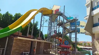 RAMADA RESORT SİDE... HAVUZ BAŞI...AQUA PARK... SNACK... ANFİ TİYATRO...