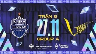 BURIRAM UNITED ESPORTS vs V GAMING | BRU vs VGM - VÒNG BẢNG AIC 2021 [27.11.2021]