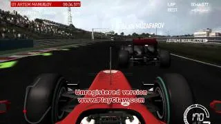 F1 2010 Напряжённая борьба и Победа Руслана.