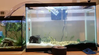 Connecting two fish tanks part 2