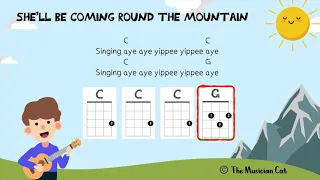 Coming Round the Mountain Ukulele Play-along