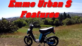 Emmo Urban S Electric E-scooter Features and Overview.