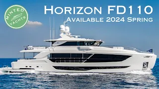 Horizon FD110 - Available 2024 Spring - Superyacht - Great Opportunity