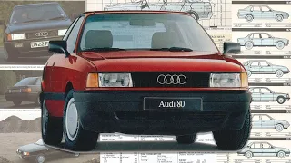 AUDI 80 B3 • так ли хороша БОЧКА была? • История автомобиля из ВОСЬМИДЕСЯТЫХ и наши девяностые