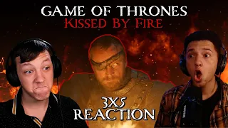 FIRST TIME WATCHING GAME OF THRONES!!! 3x5: "Kissed by Fire" (LIKE FATHER, LIKE SON!)