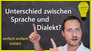 Der Unterschied zwischen Sprache und Dialekt. Was hat der ISO 639-3 damit zu tun?