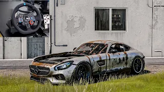 Rebuilding a Mercedes-AMG GT | NFS HEAT | Thrustmaster T300RS gameplay