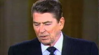 Ronald Reagan calls Colonel Gaddafi Mad Dog