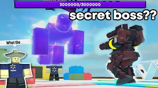 Can Mecha Base Mark VI Beat ALL Secret Bosses?  - Tower Defense Simulator