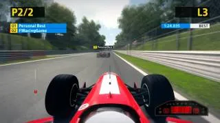 F1 2013™ Classic - F1RacingGame | Ferrari F399 | Time Trial Monza | PC Gameplay HD #4