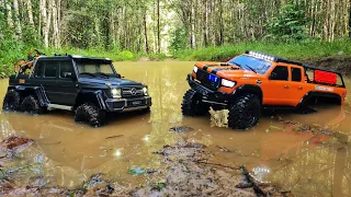 EVERYONE was waiting for this battle! ... Legendary GELENDVAGEN 6x6 against CROSS RC AT-6