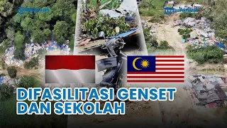 Penemuan Kampung Ilegal Warga Indonesia di Hutan Malaysia Berfasilitas Genset dan Sekolah Darurat