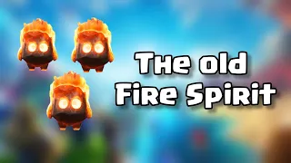 [Clash Royale] The old Fire Spirit was so powerful #clashRoyale