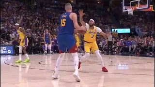 Nikola Jokić Drains UNREAL Three Over Anthony Davis