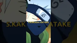 Top 10 Smartest Characters of Naruto #anime #naruto #shorts #otaku