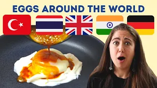 How the World Eats Eggs (Turkey, Thailand, UK, India, Germany)