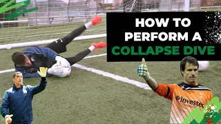 HOW TO PERFORM A COLLAPSE DIVE | GOALKEEPING TIPS