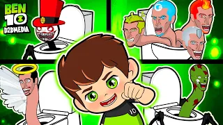 All Series Evolution of Skibidi Toilet Episodes #1-5 - Ben 10 Skibidi Toilet Fanmade Transformation