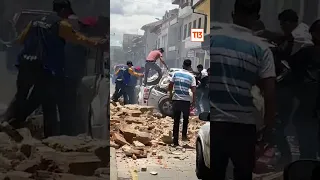 Terremoto 6,8 sacude Ecuador y Perú