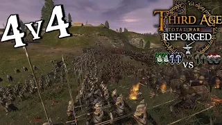 -- DEFENSE OF CARDOLAN OUTPOST -- Third Age: Reforged Patch .96.1 4v4 Battle