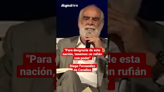 "Para desgracia de esta nación, tenemos un rufián con poder" Diego Fernandez de Cevallos #AMLO