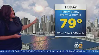 Warm, Humid Wednesday