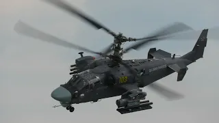 Mi-35 | Mi-28 | Ka-52 | Mi-8 helicopters control hover and departure.