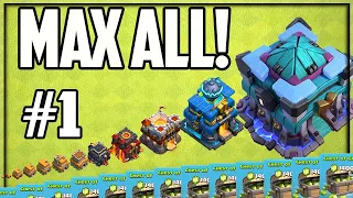 MAX Every Town Hall in Clash of Clans!