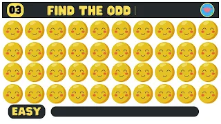 | Emoji Challenges | Find the Odd Emoji | Test Your Eyes - 13
